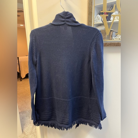 Lilly Pulitzer Navy Cardigan - Picture 4 of 4
